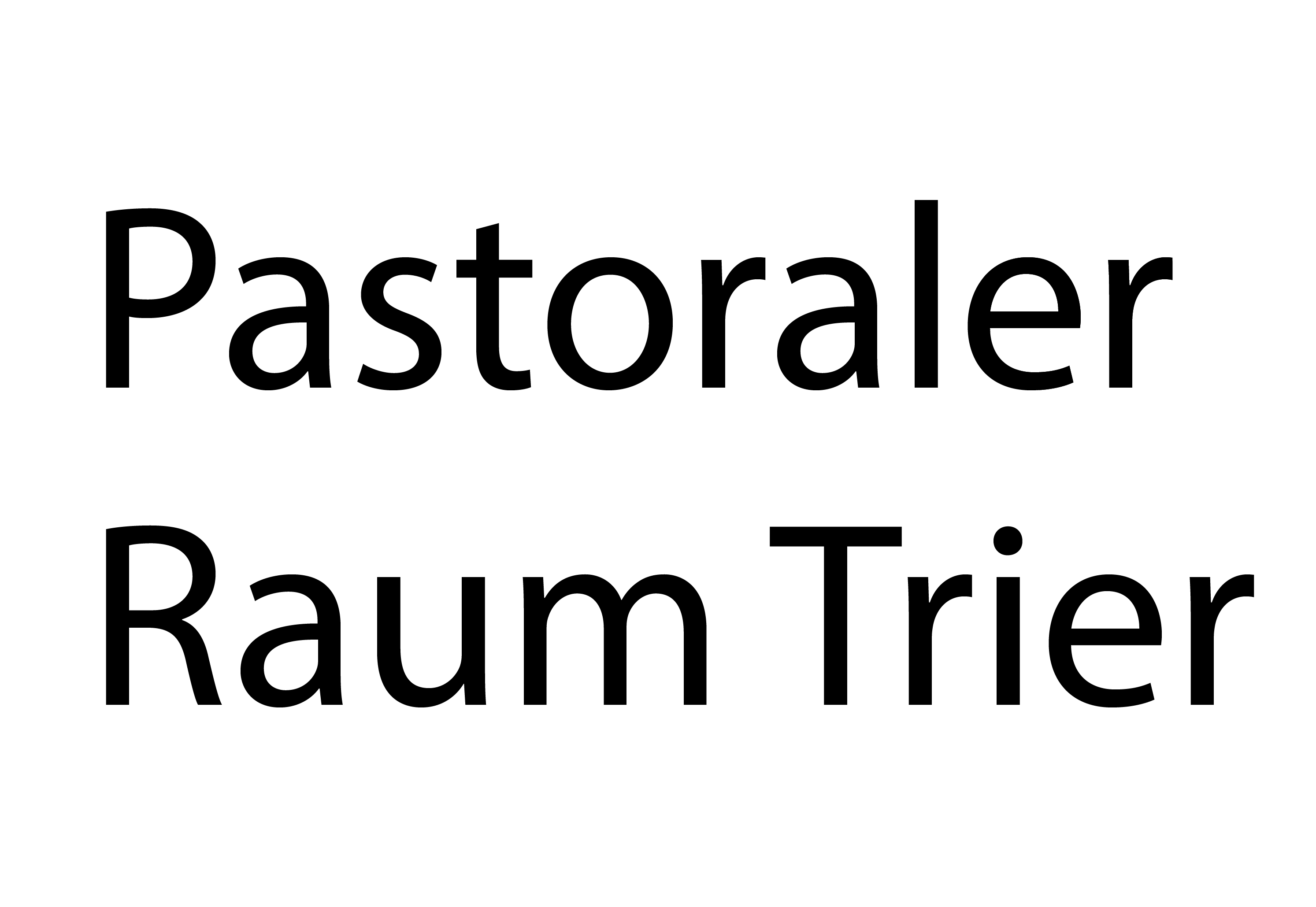 Logo Pastoraler Raum Trier4x schwarz